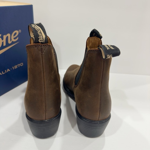 Blundstone 1673 Antique Brown Leather Chelsea Ankle Women’s Boots - Picture 6 of 9